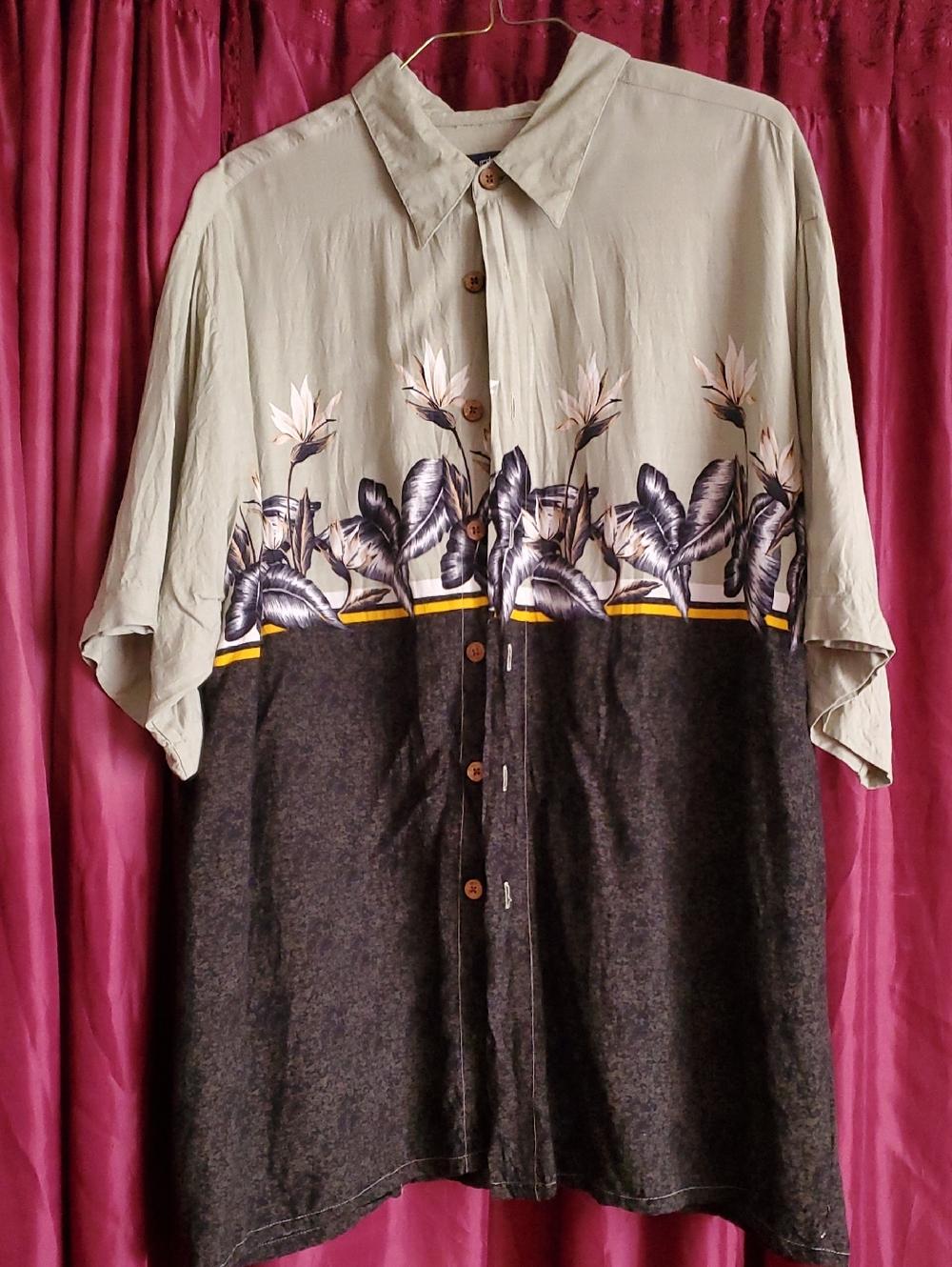 Puritan Button Shirt Size XL (46/48)